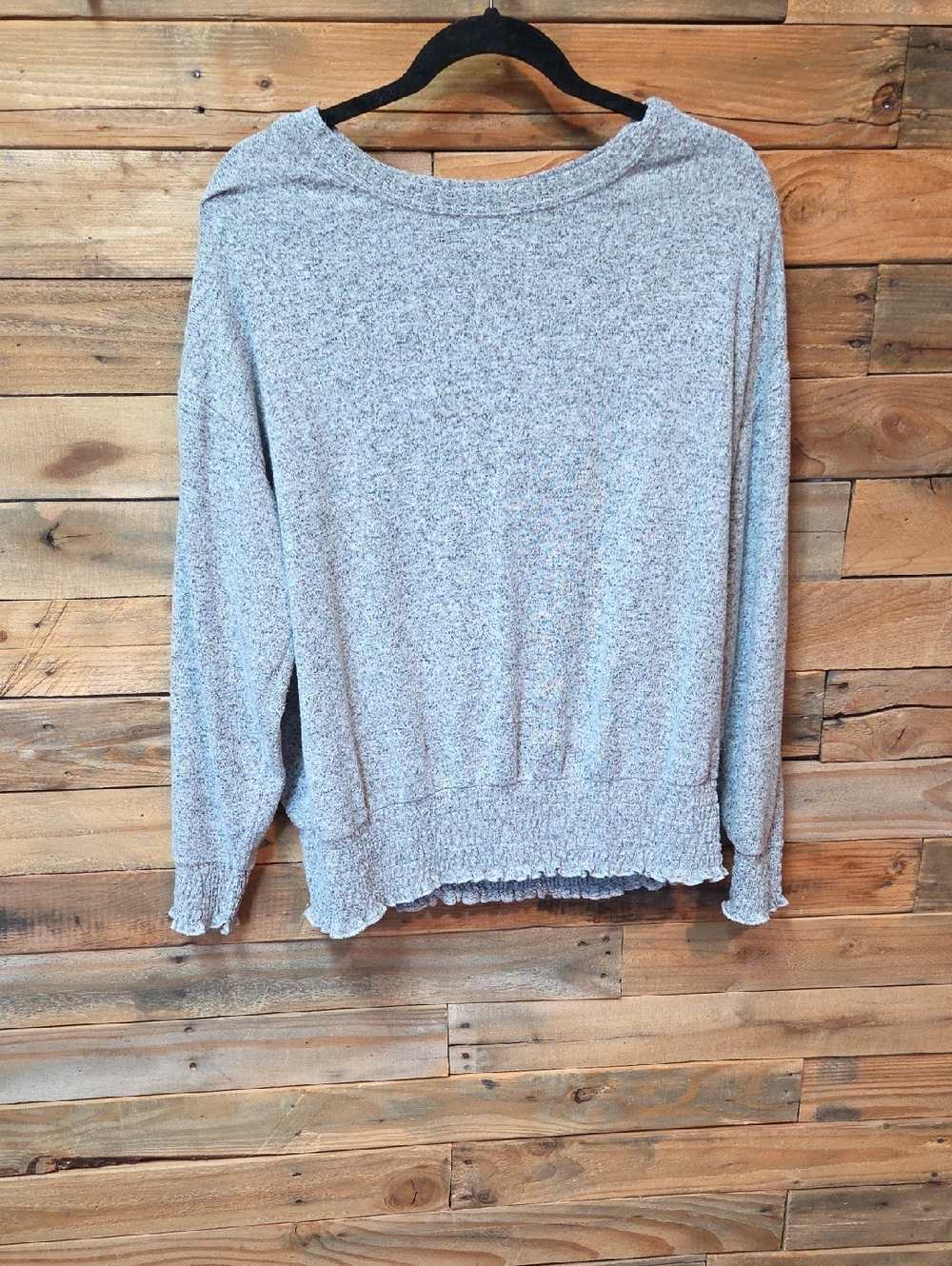 torrid Heather Taupe Lightweight Pullover Top